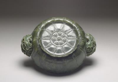 图片[3]-Jade lotus-shaped washer, Qing dynasty (1644-1911)-China Archive